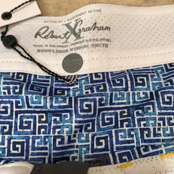 Robert Graham Alvarado Grey Swim Shorts